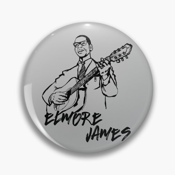 Item preview, Elmore James (sketch style) designed and sold by MagicEyesOnly.