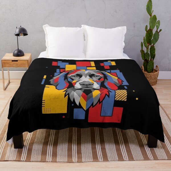 Item preview, Funny German Longhaired Pointer Colorful Blocks Geometric Art Mom Dad Kids designed and sold by FurryHavenPH.
