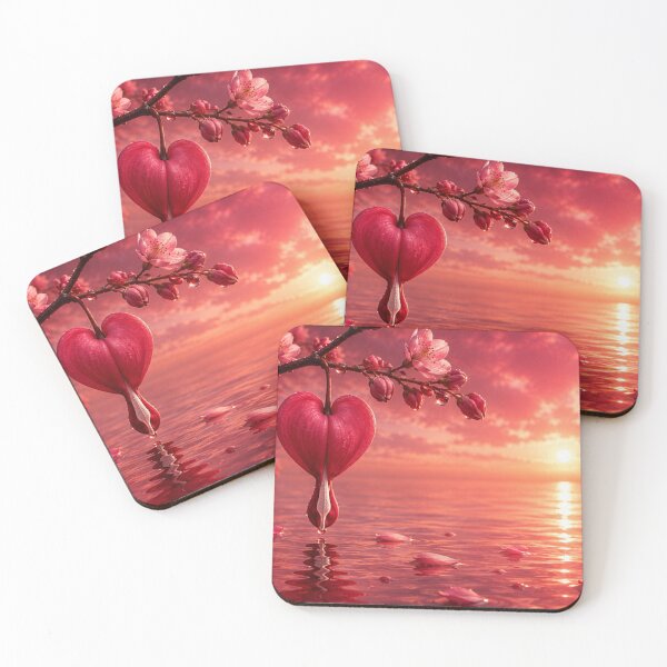 Item preview, Bleeding Heart at Sunset designed and sold by Kimberly Palmer.