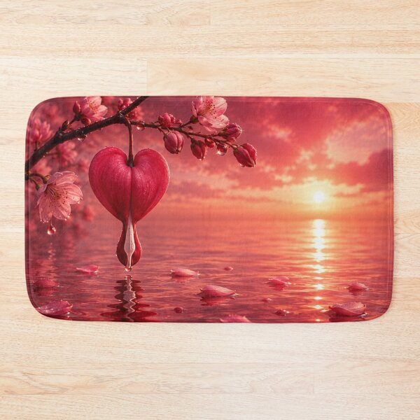 Item preview, Bleeding Heart at Sunset designed and sold by Kimberly Palmer.