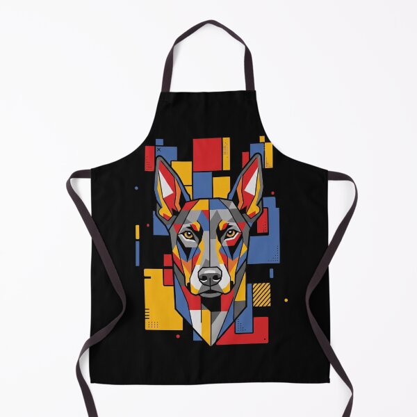 Item preview, Funny German Pinscher Colorful Blocks Geometric Art Mom Dad Kids designed and sold by FurryHavenPH.