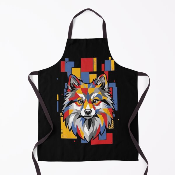 Item preview, Funny German Spitz Colorful Blocks Geometric Art Mom Dad Kids designed and sold by FurryHavenPH.