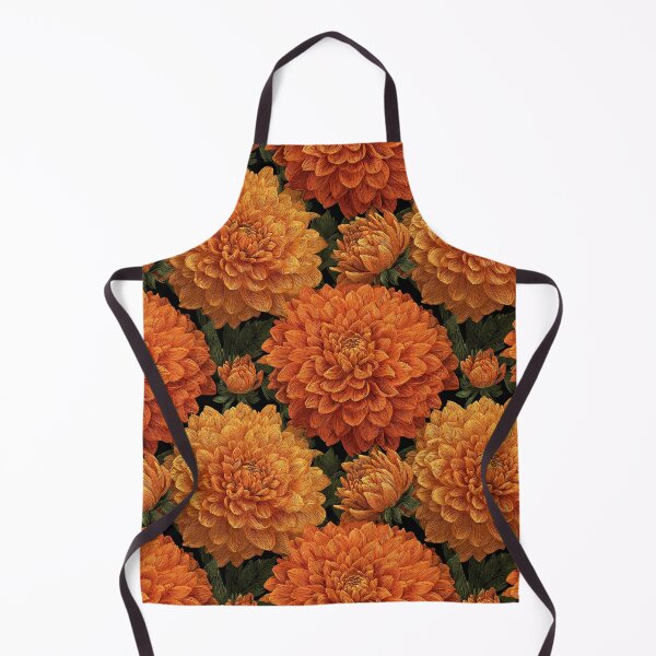 Item preview, Wild Dahlias Texture - Flower Floral Pattern - One Year Anniversary Gifts designed and sold by RoyalStarsPatts.