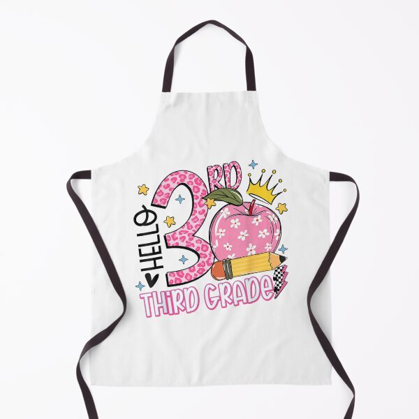 Item preview, hello 3rd grade teacher third grade back to school designed and sold by mariazin.
