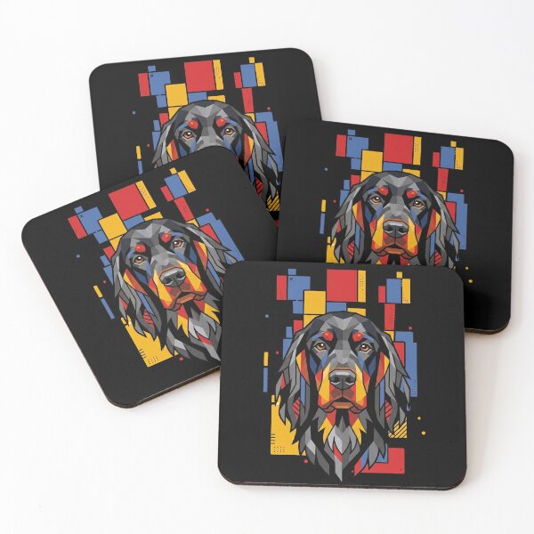 Item preview, Funny Gordon Setter Colorful Blocks Geometric Art Mom Dad Kids designed and sold by FurryHavenPH.