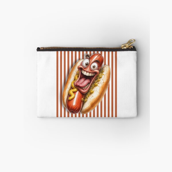 Item preview, Hot Dog Caricature - Cartoon Funny Illustration  designed and sold by Wilcox PhotoArt.