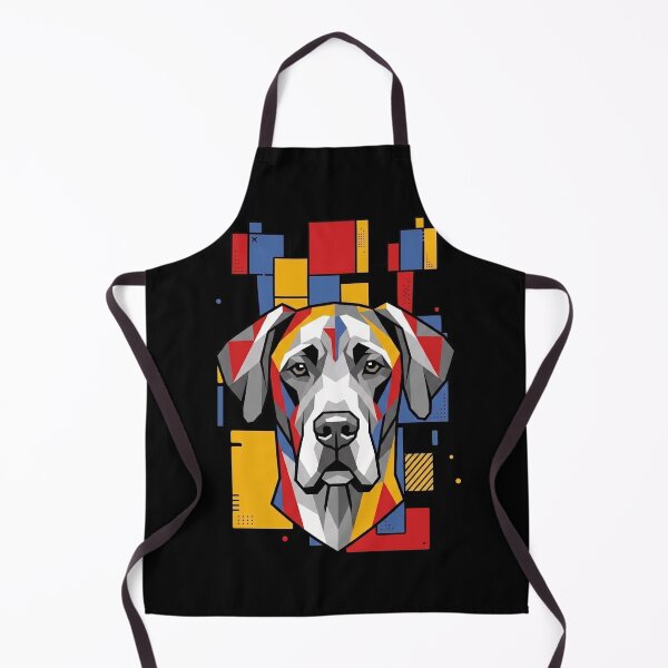 Item preview, Funny Great Dane Colorful Blocks Geometric Art Mom Dad Kids designed and sold by FurryHavenPH.