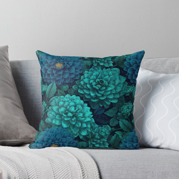 Item preview, Petaled Dahlias Floral  - Botanical Garden Pattern  - Retirement Gifts designed and sold by RoyalStarsPatts.