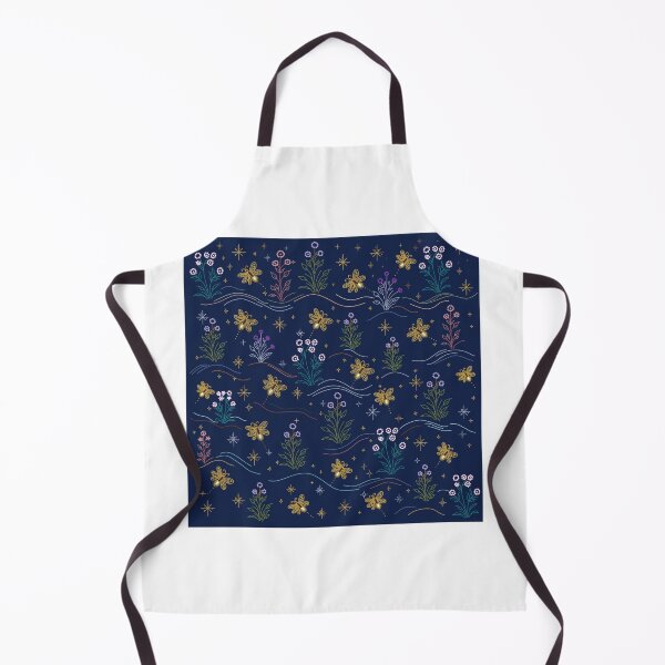 Item preview, Firefly Seamless Pattern with Delicate Folk Ornament, Nature Inspired Textile designed and sold by Lannanun.