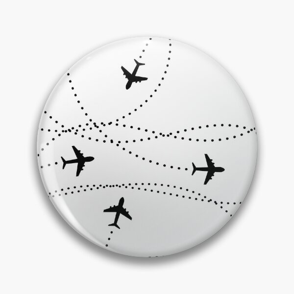 Item preview, Airplane Flight Routes designed and sold by Gradient Concept.