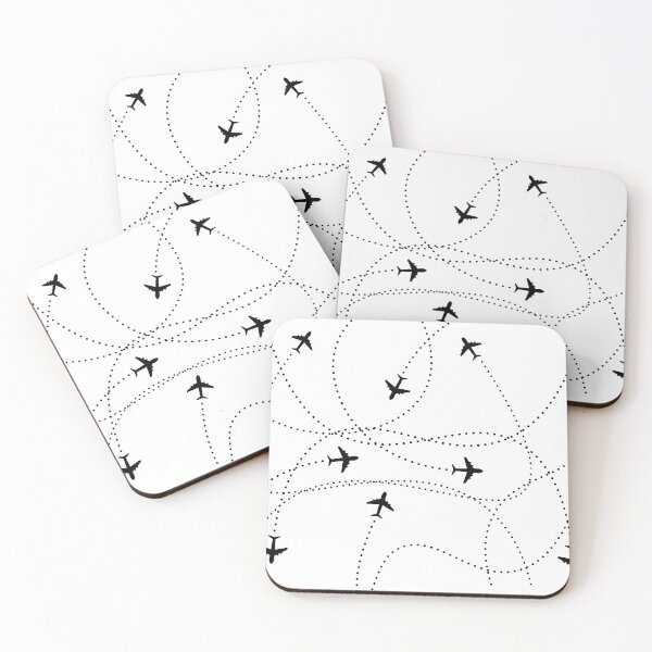 Item preview, Airplane Flight Routes designed and sold by Gradient Concept.