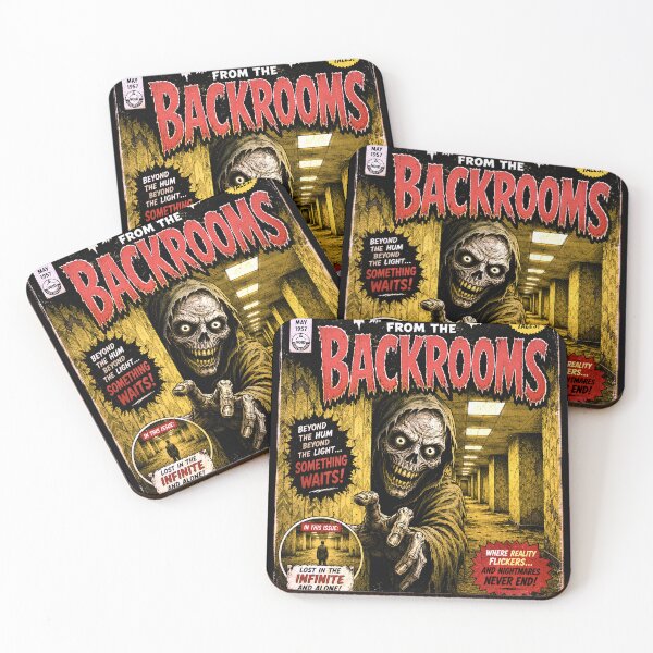 Item preview, Tales From the Backrooms – Vintage Liminal Horror Comic designed and sold by gorillamask.