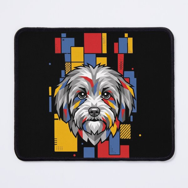 Item preview, Funny Havanese Colorful Blocks Geometric Art Mom Dad Kids designed and sold by FurryHavenPH.
