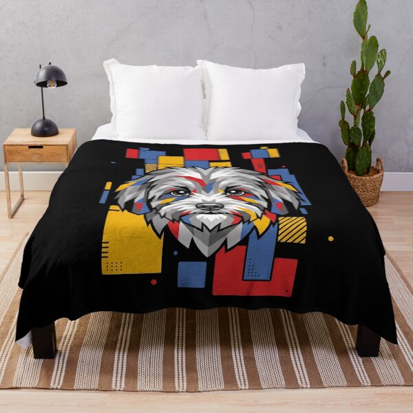 Item preview, Funny Havanese Colorful Blocks Geometric Art Mom Dad Kids designed and sold by FurryHavenPH.