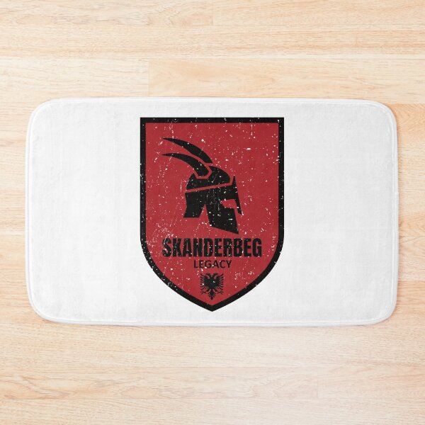 Item preview, Skanderbeg Legacy Albania Helmet Shield designed and sold by crouchingpixel.