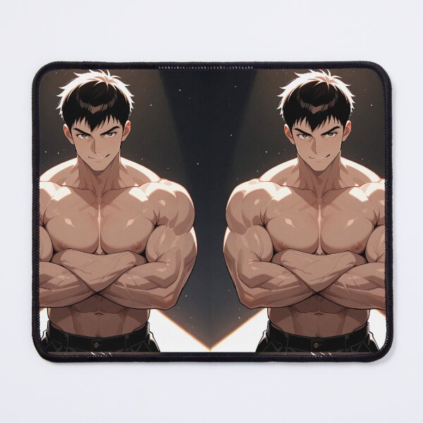 Item preview, Manga - Muscular Shonen Hero, Athletic and Powerful Representation designed and sold by AnimeShin.