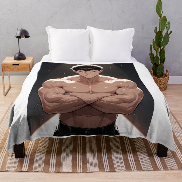 Item preview, Manga - Muscular Shonen Hero, Athletic and Powerful Representation designed and sold by AnimeShin.