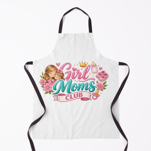 Item preview, Girl Moms Club Retro Groovy Typography T-Shirt Design | 70s Vintage Mom SVG Style designed and sold by CreativeNest Prints.