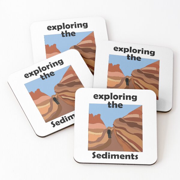 Item preview, Sedimentary Rock Exploring The Sediments Hiker  designed and sold by Nisha Prabhu.