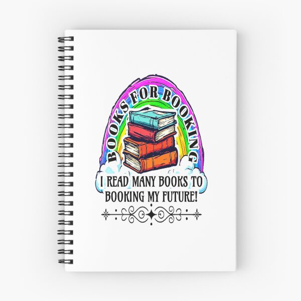 Item preview, Motivational Quote about On improving by reading books " BOOKS FOR BOOKING - I READ MANY BOOKS TO BOOKING MY FUTURE!" designed and sold by Giulivo Store Graphic.