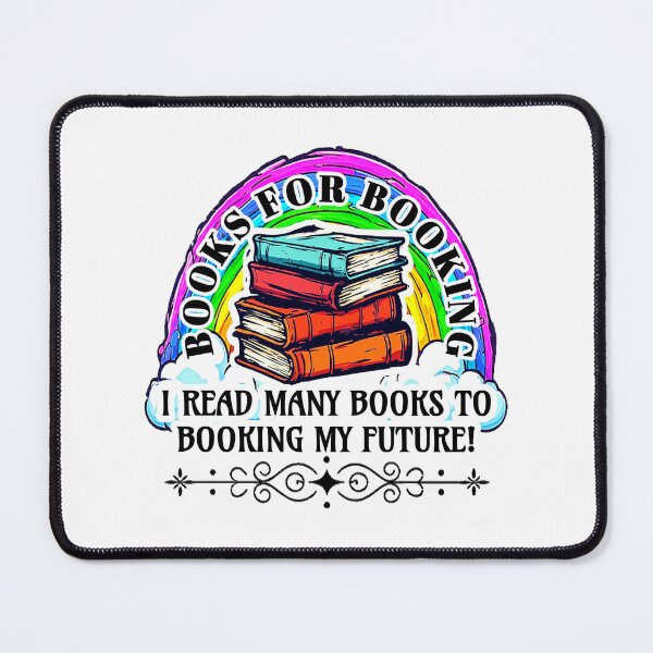 Item preview, Motivational Quote about On improving by reading books " BOOKS FOR BOOKING - I READ MANY BOOKS TO BOOKING MY FUTURE!" designed and sold by Giulivo Store Graphic.