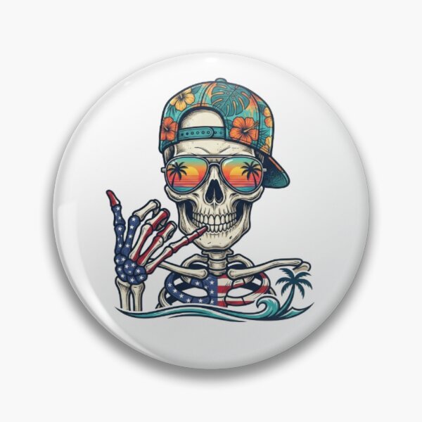 Item preview, USA Shaka Sticker designed and sold by Sloyar.