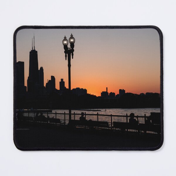 Item preview, Chicago Skyline Sunset Picture designed and sold by jmtphotomedia.
