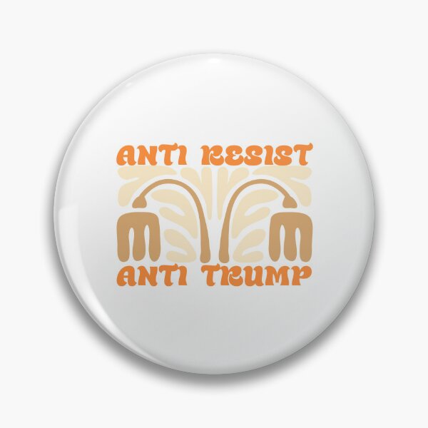 Item preview, Anti Racist Anti Trump Retro Botanical designed and sold by drchzak.