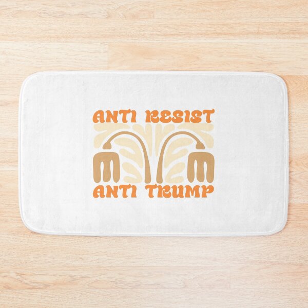 Item preview, Anti Racist Anti Trump Retro Botanical designed and sold by drchzak.