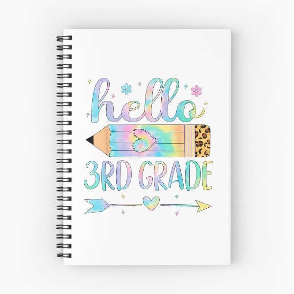 Item preview, hello 3rd grade teacher third grade back to school  designed and sold by mariazin.