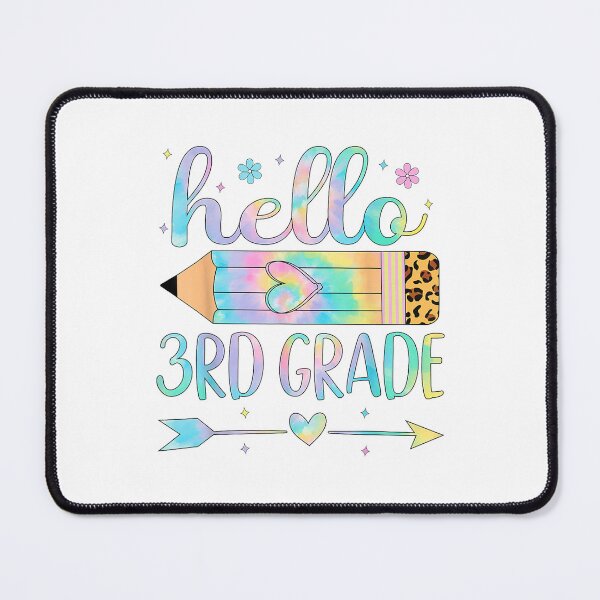 Item preview, hello 3rd grade teacher third grade back to school designed and sold by mariazin.