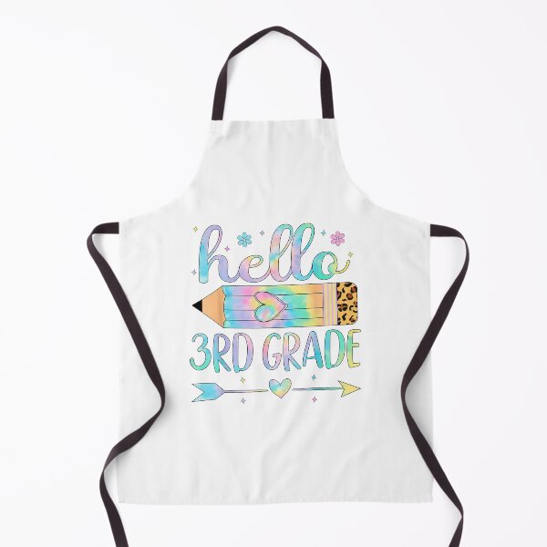 Item preview, hello 3rd grade teacher third grade back to school designed and sold by mariazin.
