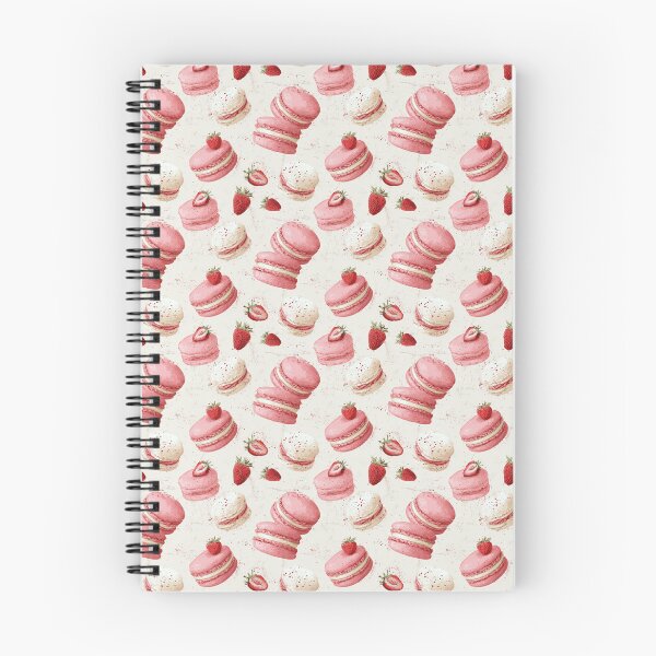 Item preview, Strawberry and Cream Macaron Pattern  designed and sold by LouieVanille.
