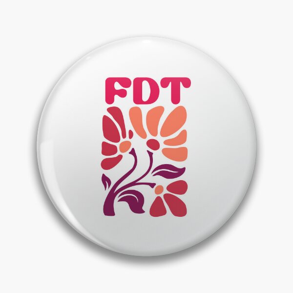 Item preview, Retro Floral FDT Political Protest Art designed and sold by drchzak.