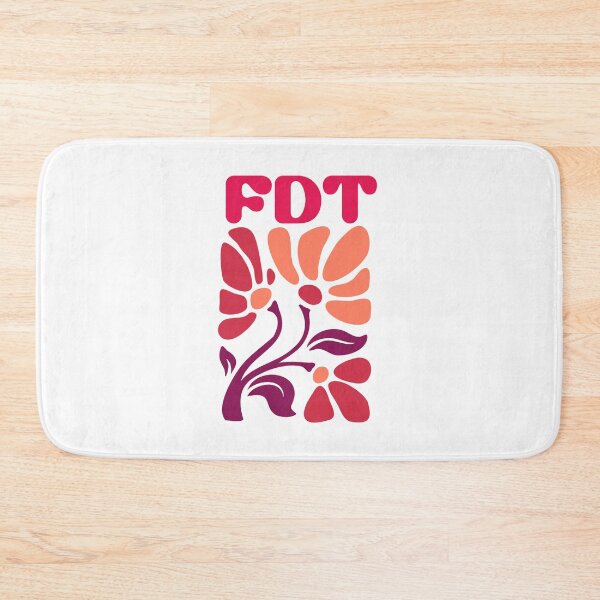 Item preview, Retro Floral FDT Political Protest Art designed and sold by drchzak.