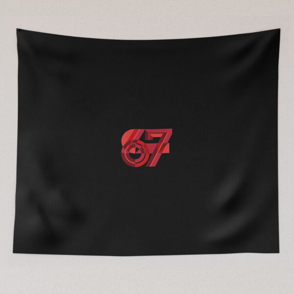 Item preview, Abstract Retro Geometric Number 67 Graphic designed and sold by Sergii Davydenko.