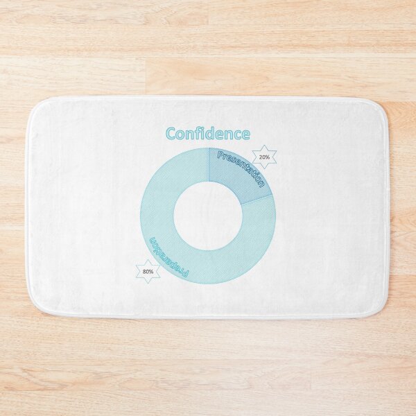 Item preview, The 80/20 Rule of Confidence designed and sold by ritusdesigns.