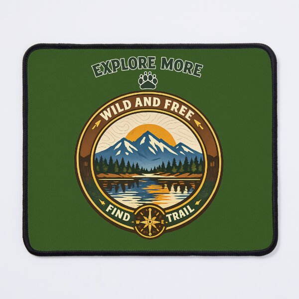 Item preview, Wild And Free Find Your Trail designed and sold by xmoudx.