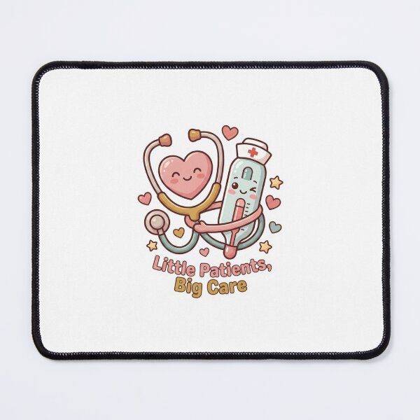 Item preview, Little Patients Big Care - Cute Pediatric Nurse & NICU Nurse Design designed and sold by Nurse Craft Studio.