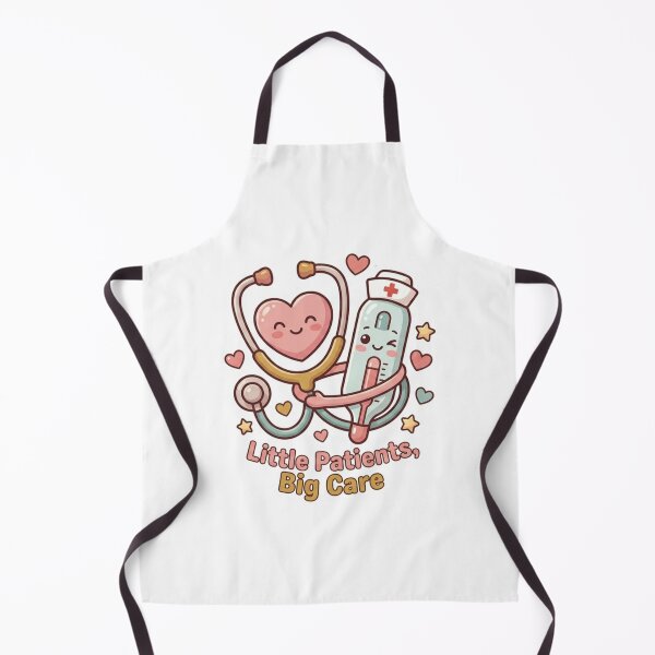Item preview, Little Patients Big Care - Cute Pediatric Nurse & NICU Nurse Design designed and sold by Nurse Craft Studio.