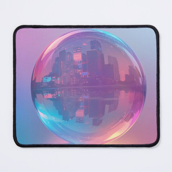 Item preview, City reflective bubble image designed and sold by MK26Designs.