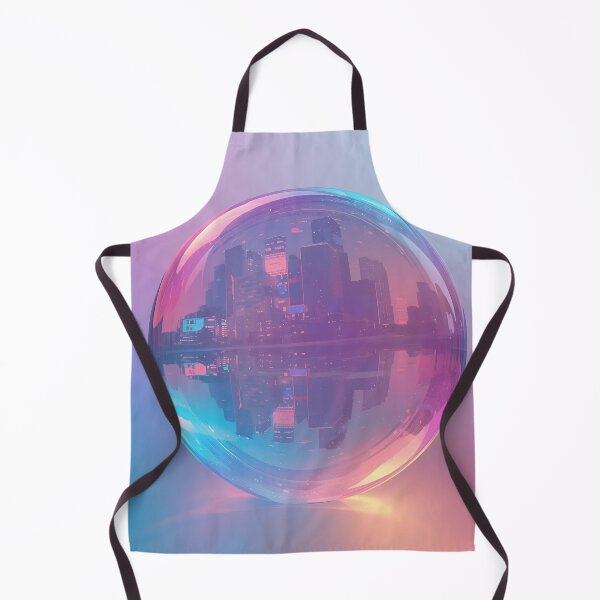 Item preview, City reflective bubble image designed and sold by MK26Designs.