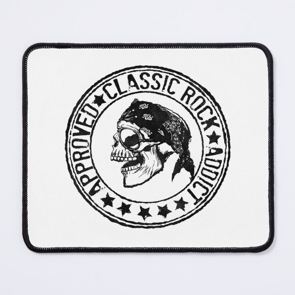 Item preview, Classic Rock Addict (Stamp) designed and sold by MagicEyesOnly.