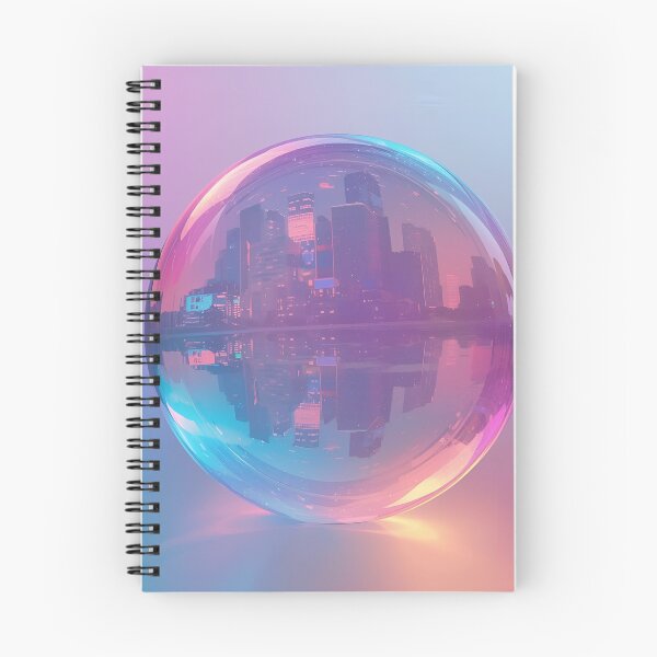 Item preview, City reflective bubble image designed and sold by MK26Designs.