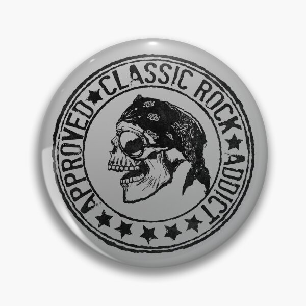 Item preview, Classic Rock Addict (Stamp) designed and sold by MagicEyesOnly.