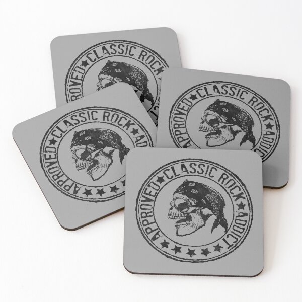 Item preview, Classic Rock Addict (Stamp) designed and sold by MagicEyesOnly.