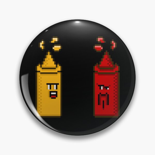 Item preview, Ketchup and Mustard Best Friends Fast Food designed and sold by RetroRlx.