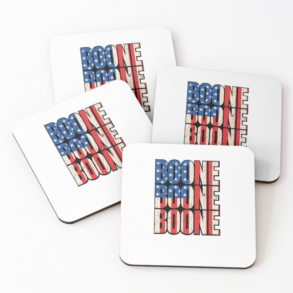 Item preview, Boone American Flag Vintage Distressed Typography | Patriotic 4th of July Shirt Design  designed and sold by EpicThreadCo .