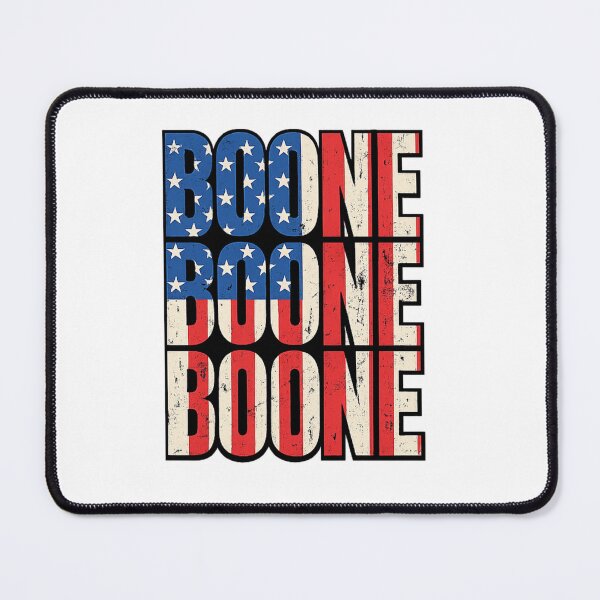 Item preview, Boone American Flag Vintage Distressed Typography | Patriotic 4th of July Shirt Design designed and sold by EpicThreadCo .