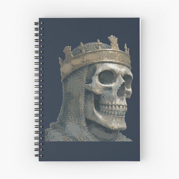 Item preview, Medieval Skull Crown Knight | Gothic Skeleton King designed and sold by ZOHRR.